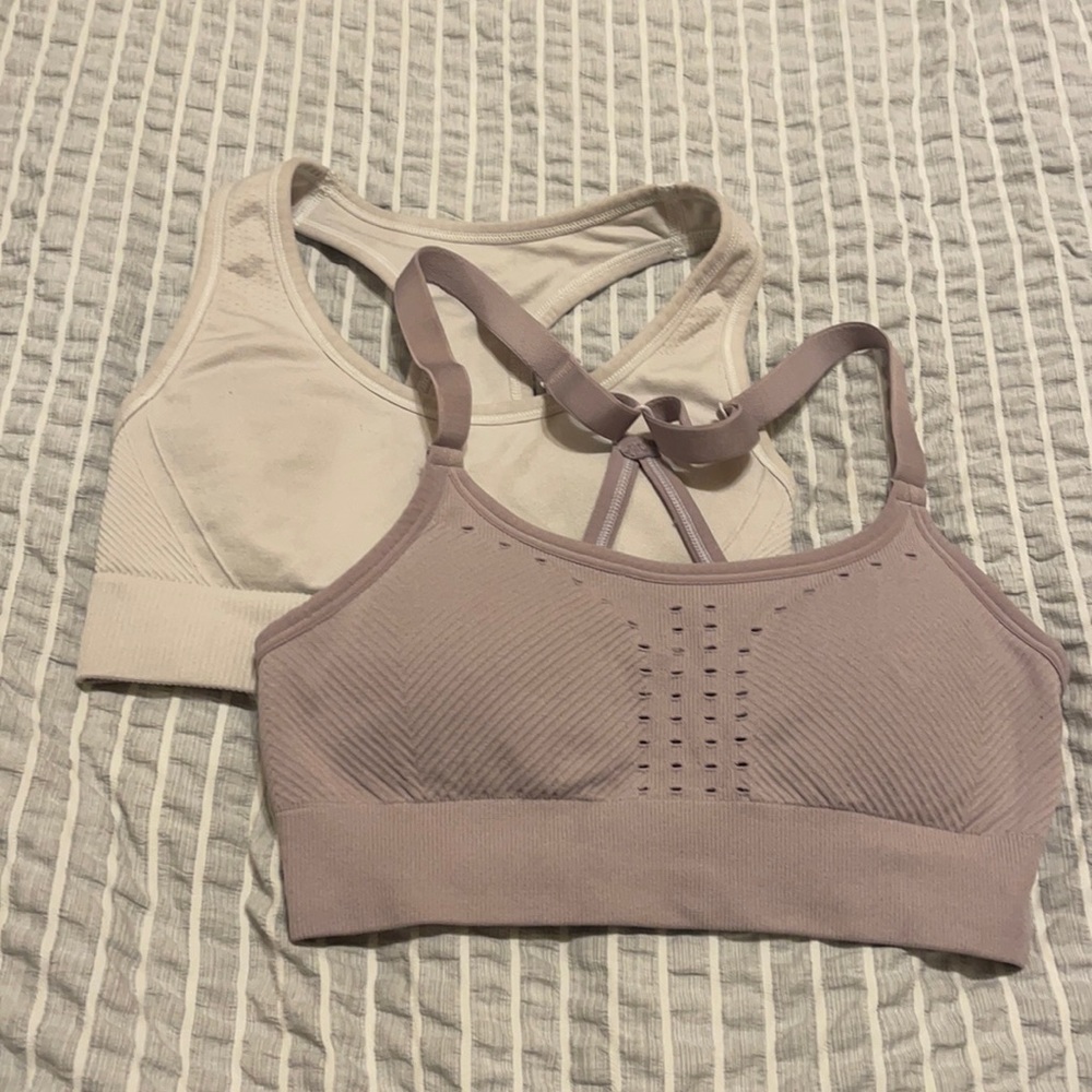 Two all in motion sports bras